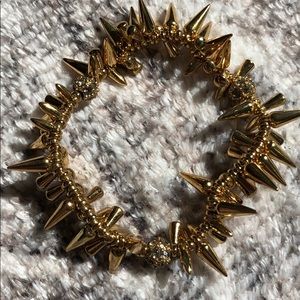 Baublebar Spiked Gold Bracelet